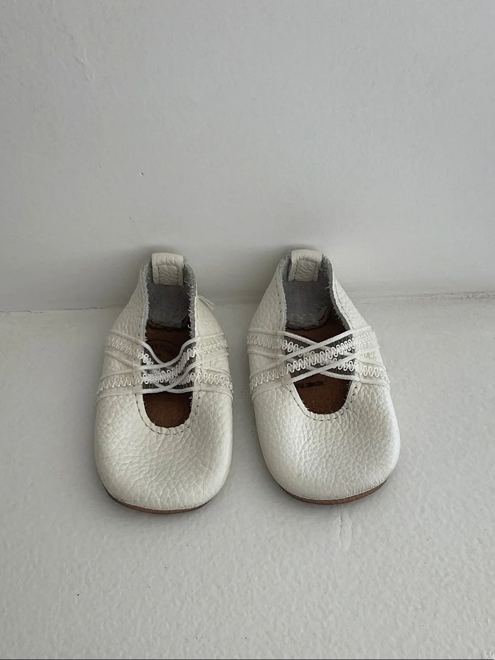 Freshly Picked White Baby Mary Jane Shoes